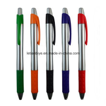 Kundengebundener Logo-Klicken-Kugelschreiber-Plastikstift für die Werbung